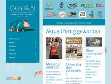 Tablet Screenshot of geffken.net