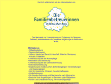 Tablet Screenshot of familienbetreuerinnen.geffken.net